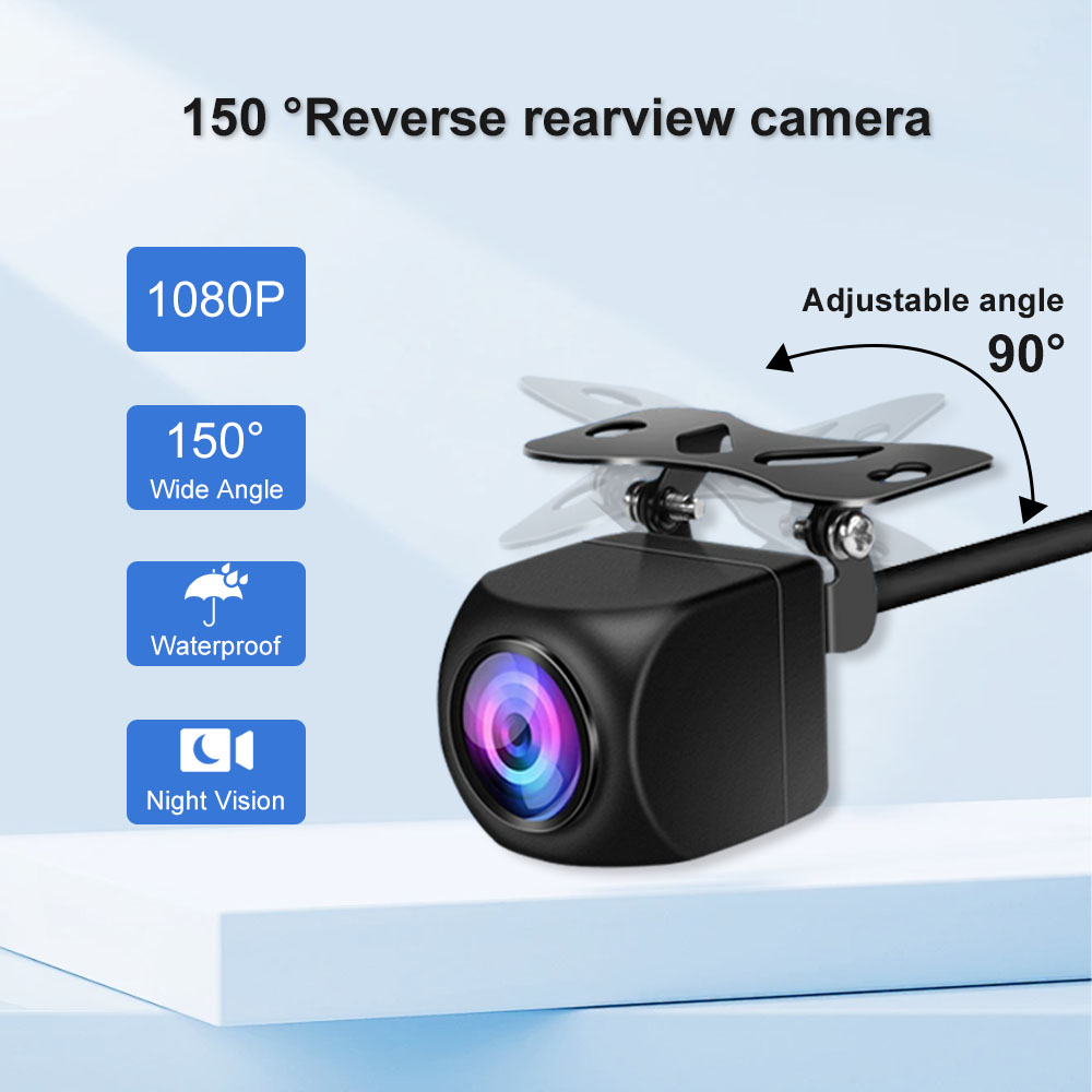 D03 Car Rear Camera AHD 1080P/720P 25fps Night Vision Reversing Camera Universal Waterproof High-definition Color