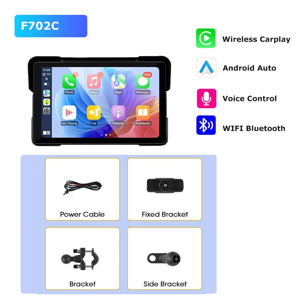 motorcycle Carplay 702C SKU-1