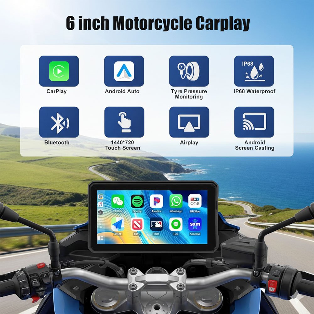 motorcycle Dvr 602-4