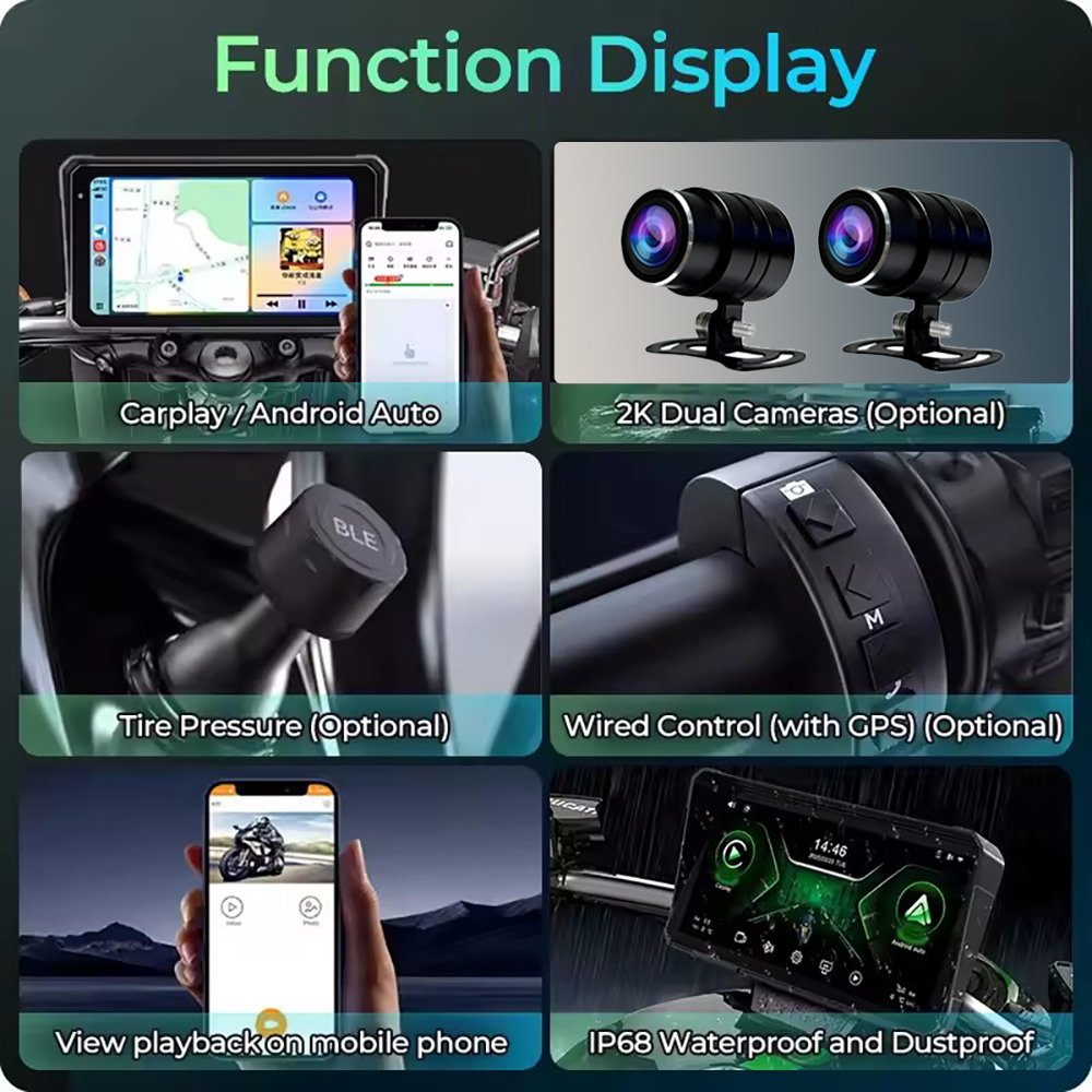 motorcycle Dvr 602-7